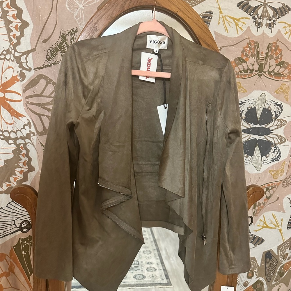 Vigoss NWT suede jacket